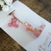 Porte-clés lettre L or rose – Image 2