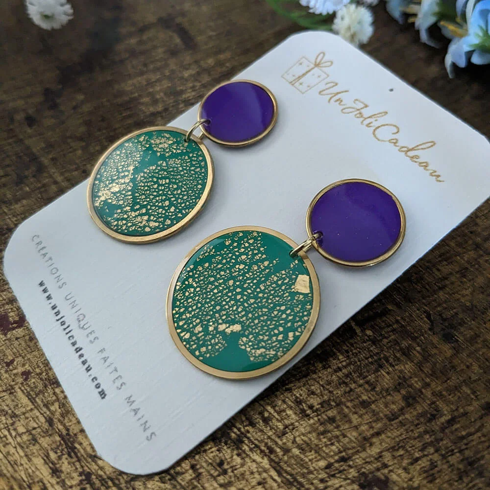 Boucles d’Oreilles Harmonie – Image 2
