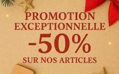 🎁 Promotion exceptionnelle de -50% pour Noël sur Un Joli Cadeau !
